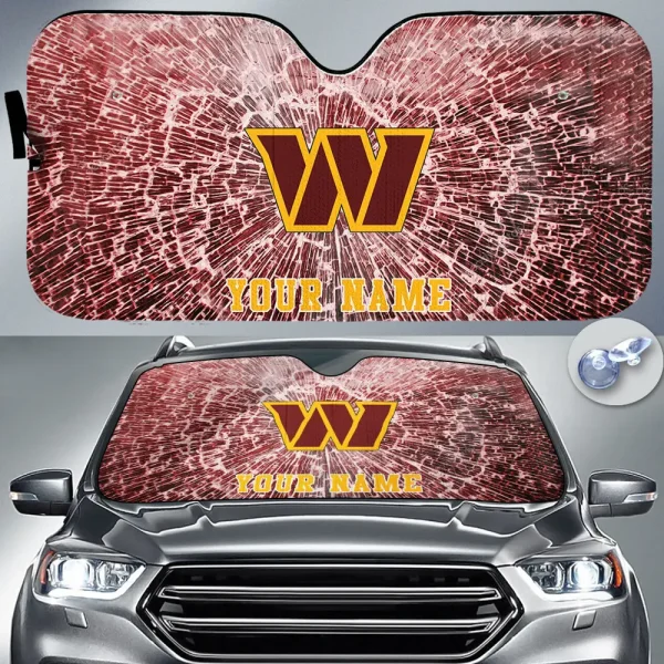 Washington Commanders Car Sun Shades SPTAUSS029