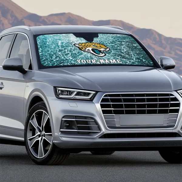 Jacksonville Jaguars Car Sun Shades SPTAUSS031 - Image 3