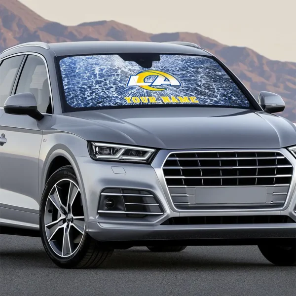 Los Angeles Rams Car Sun Shades SPTAUSS032 - Image 3