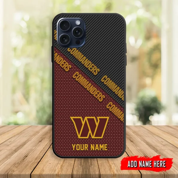 Washington Commanders Personalized Phone Case New 2025 BGPC913