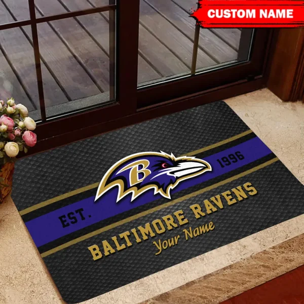 Baltimore Ravens NFL Doormat New 2025 BGDMM857