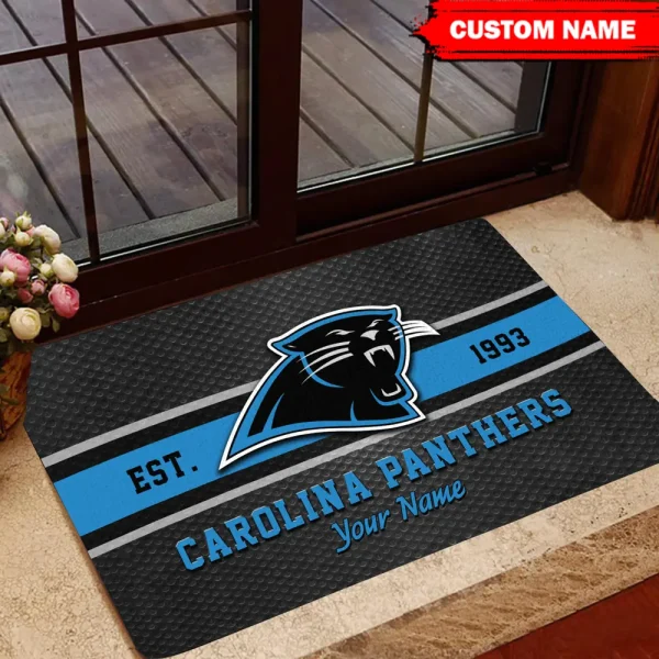 Carolina Panthers NFL Doormat New 2025 BGDMM859