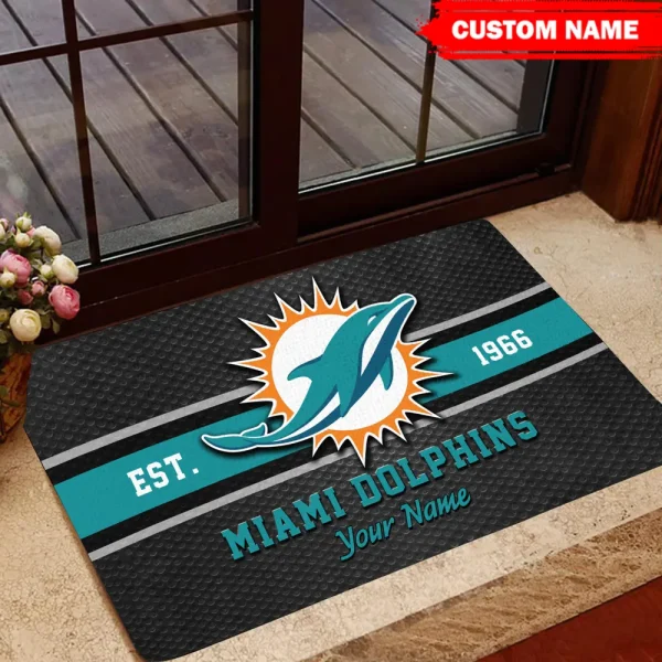 Miami Dolphins NFL Doormat New 2025 BGDMM874