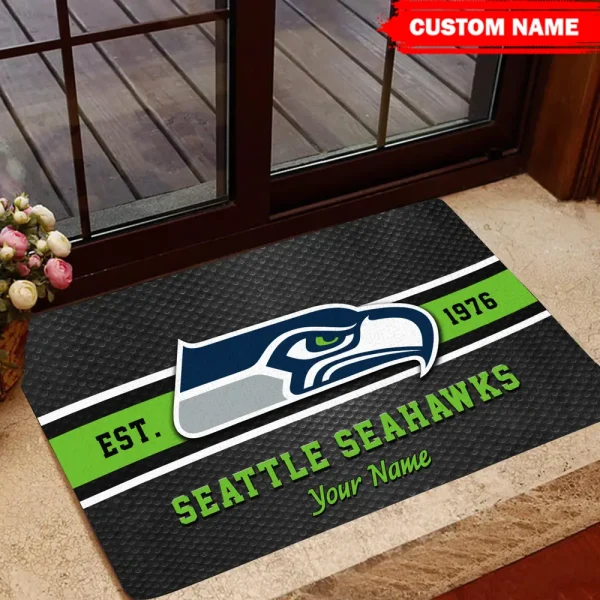 Seattle Seahawks NFL Doormat New 2025 BGDMM883