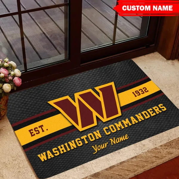 Washington Commanders NFL Doormat New 2025 BGDMM886