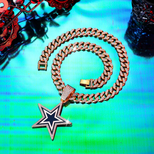 Dallas Cowboys Pendant Necklace Fashion Jewelry SPTPNFJ001 - Image 6