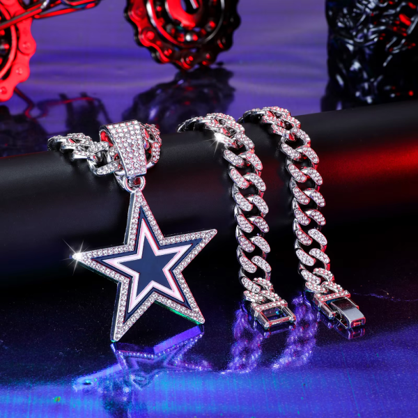 Dallas Cowboys Pendant Necklace Fashion Jewelry SPTPNFJ001