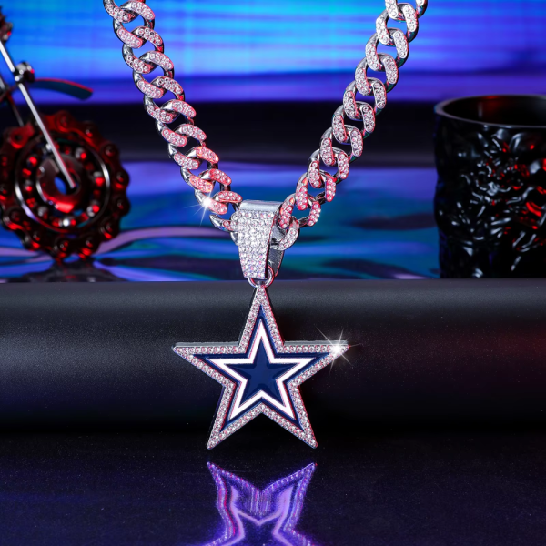 Dallas Cowboys Pendant Necklace Fashion Jewelry SPTPNFJ001 - Image 4