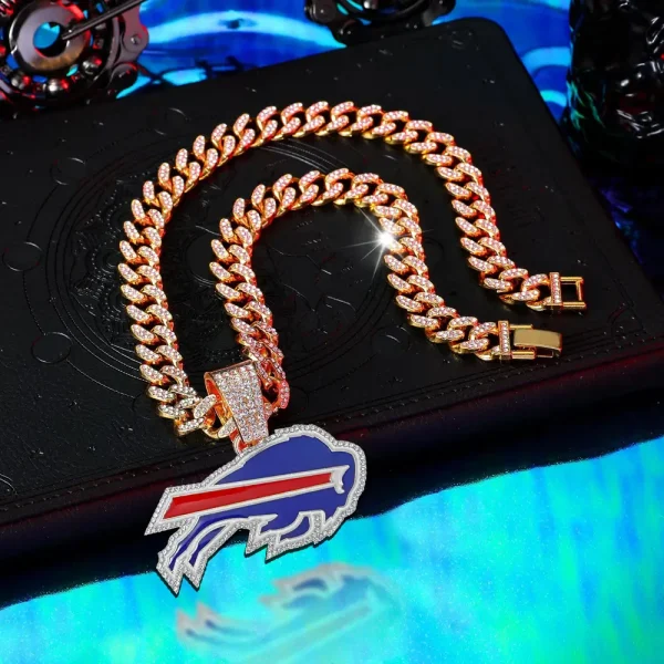 Buffalo Bills Pendant Necklace Fashion Jewelry SPTPNFJ005 - Image 3