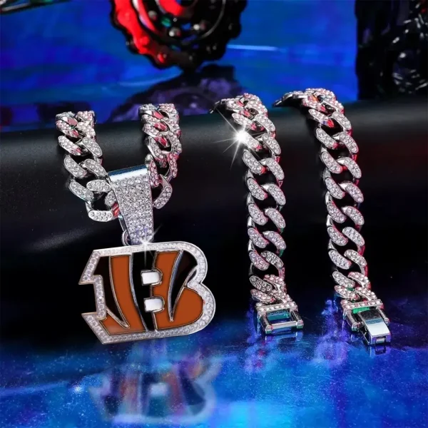 Cincinnati Bengals Pendant Necklace Fashion Jewelry SPTPNFJ008