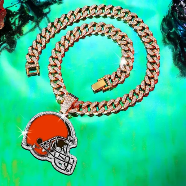 Cleveland Browns Pendant Necklace Fashion Jewelry SPTPNFJ009 - Image 3
