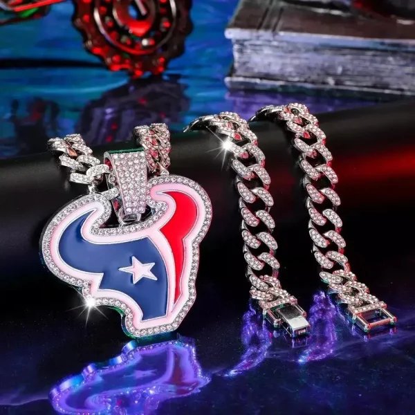 Houston Texans Pendant Necklace Fashion Jewelry SPTPNFJ016