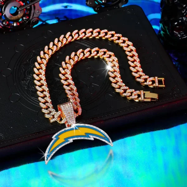 Los Angeles Chargers Pendant Necklace Fashion Jewelry SPTPNFJ017 - Image 2
