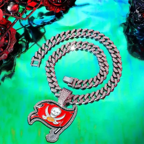 Tampa Bay Buccaneers Pendant Necklace Fashion Jewelry SPTPNFJ024 - Image 3