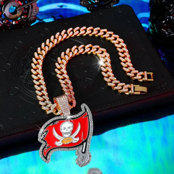 Tampa Bay Buccaneers Pendant Necklace Fashion Jewelry SPTPNFJ024 - Image 4