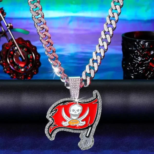 Tampa Bay Buccaneers Pendant Necklace Fashion Jewelry SPTPNFJ024 - Image 2