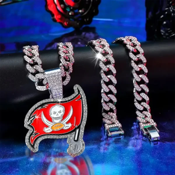 Tampa Bay Buccaneers Pendant Necklace Fashion Jewelry SPTPNFJ024