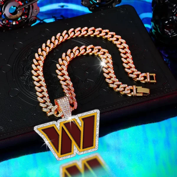 Washington Commanders Pendant Necklace Fashion Jewelry SPTPNFJ025 - Image 5