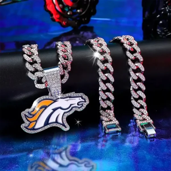 Denver Broncos Pendant Necklace Fashion Jewelry SPTPNFJ027