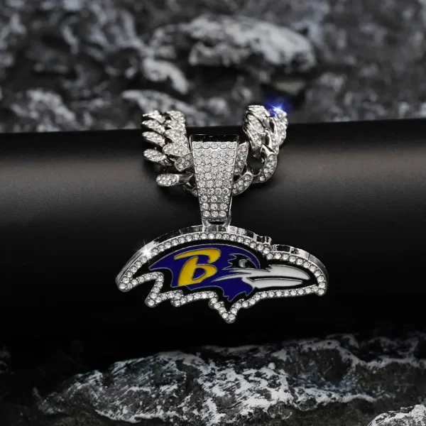 Baltimore Ravens Pendant Necklace Fashion Jewelry SPTPNFJ028 - Image 6