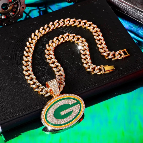 Green Bay Packers Pendant Necklace Fashion Jewelry SPTPNFJ029 - Image 8