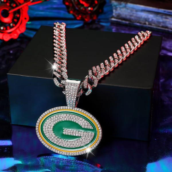 Green Bay Packers Pendant Necklace Fashion Jewelry SPTPNFJ029 - Image 9