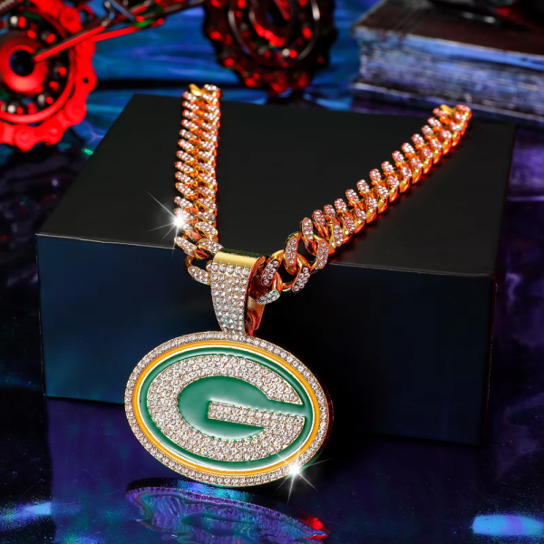 Green Bay Packers Pendant Necklace Fashion Jewelry SPTPNFJ029 - Image 10
