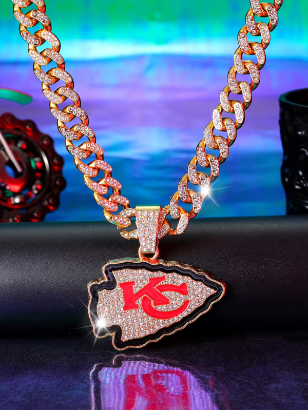 Kansas City Chiefs Pendant Necklace Fashion Jewelry SPTPNFJ030 - Image 7
