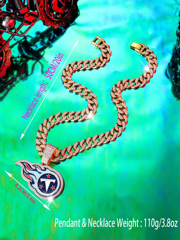 Tennessee Titans Pendant Necklace Fashion Jewelry SPTPNFJ031 - Image 6