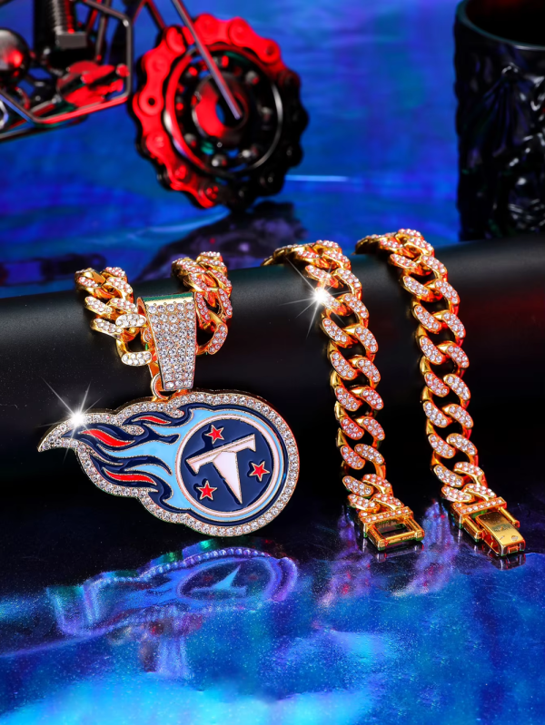Tennessee Titans Pendant Necklace Fashion Jewelry SPTPNFJ031 - Image 2