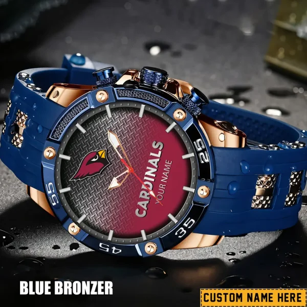 Arizona Cardinals Silicon Strap Fashion Wrist Watch Trending 2025 SPTSSFWW001 - Image 2