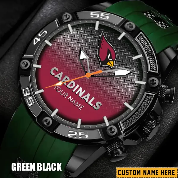 Arizona Cardinals Silicon Strap Fashion Wrist Watch Trending 2025 SPTSSFWW001 - Image 3