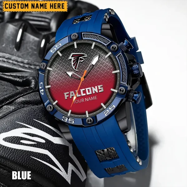 Atlanta Falcons Silicon Strap Fashion Wrist Watch Trending 2025 SPTSSFWW002 - Image 6