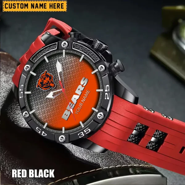 Chicago Bears Silicon Strap Fashion Wrist Watch Trending 2025 SPTSSFWW006 - Image 2
