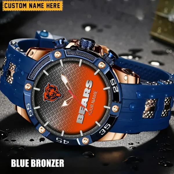 Chicago Bears Silicon Strap Fashion Wrist Watch Trending 2025 SPTSSFWW006 - Image 4