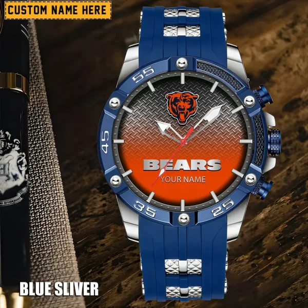 Chicago Bears Silicon Strap Fashion Wrist Watch Trending 2025 SPTSSFWW006 - Image 5
