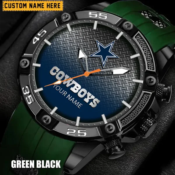 Dallas Cowboys Silicon Strap Fashion Wrist Watch Trending 2025 SPTSSFWW009 - Image 5