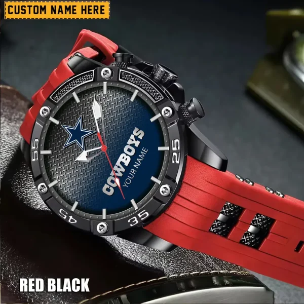 Dallas Cowboys Silicon Strap Fashion Wrist Watch Trending 2025 SPTSSFWW009 - Image 6