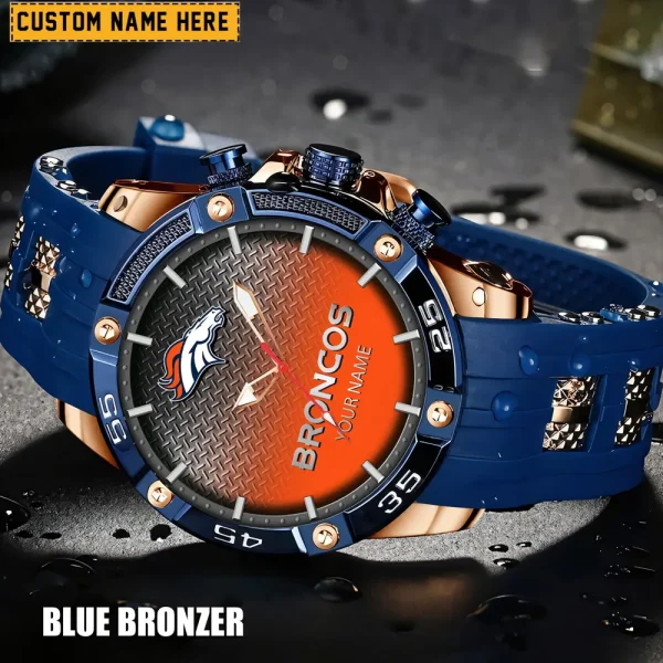 Denver Broncos Silicon Strap Fashion Wrist Watch Trending 2025 SPTSSFWW010 - Image 4