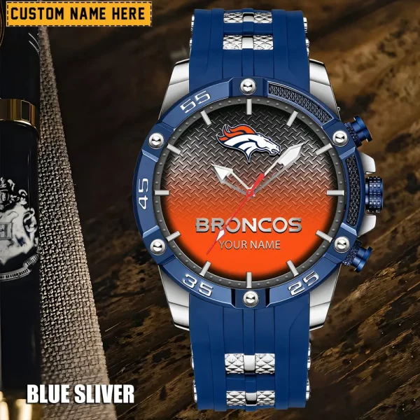 Denver Broncos Silicon Strap Fashion Wrist Watch Trending 2025 SPTSSFWW010 - Image 5