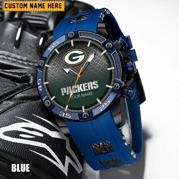 Green Bay Packers Silicon Strap Fashion Wrist Watch Trending 2025 SPTSSFWW012 - Image 6