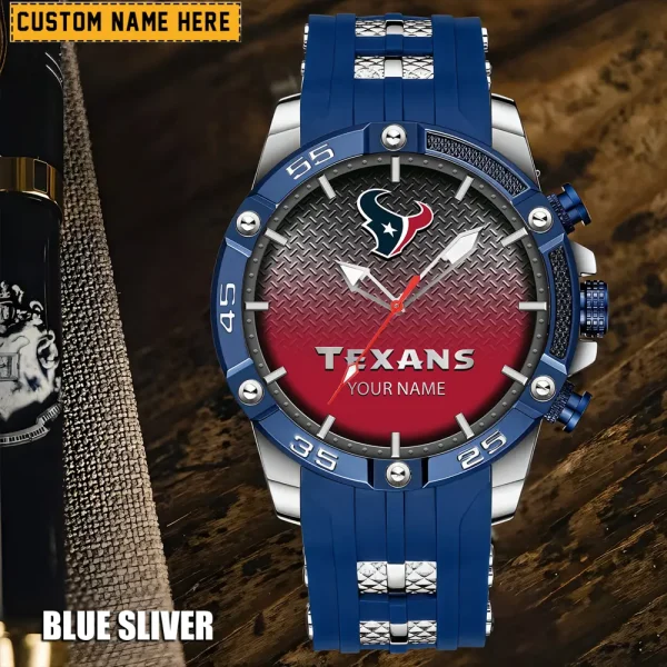 Houston Texans Silicon Strap Fashion Wrist Watch Trending 2025 SPTSSFWW013 - Image 3