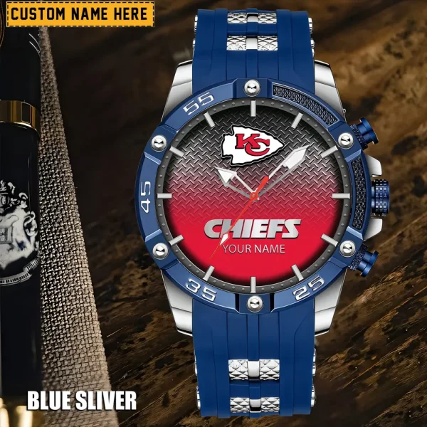 Kansas City Chiefs Silicon Strap Fashion Wrist Watch Trending 2025 SPTSSFWW016 - Image 5