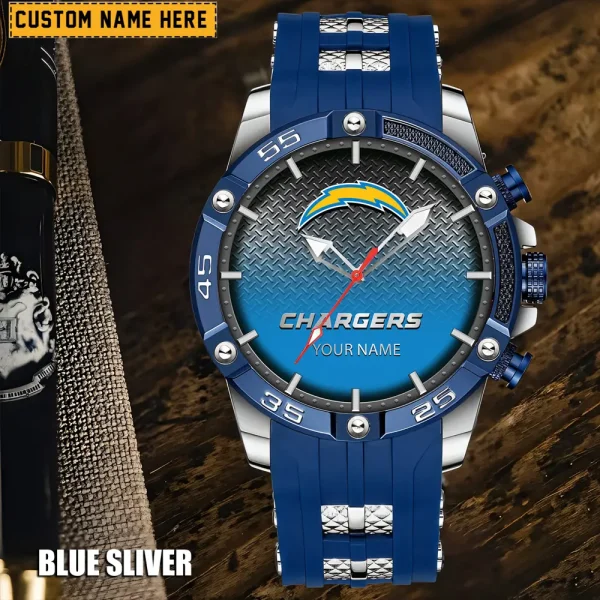 Los Angeles Chargers Silicon Strap Fashion Wrist Watch Trending 2025 SPTSSFWW018
