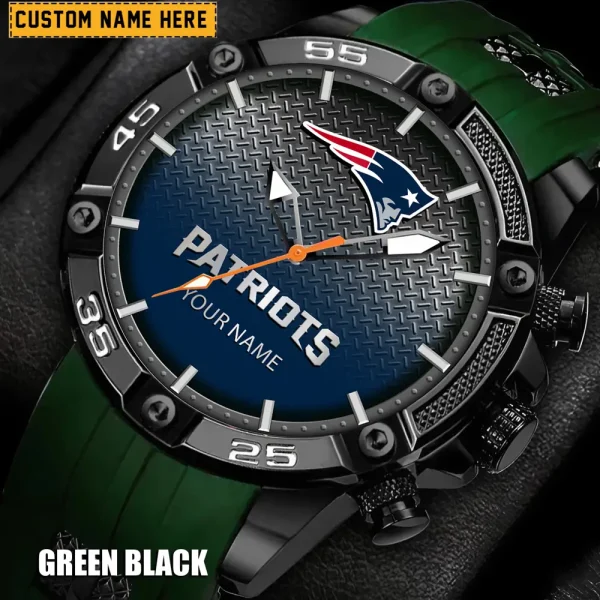 New England Patriots Silicon Strap Fashion Wrist Watch Trending 2025 SPTSSFWW022 - Image 4