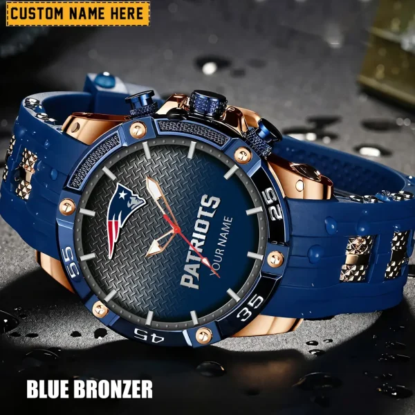 New England Patriots Silicon Strap Fashion Wrist Watch Trending 2025 SPTSSFWW022 - Image 5