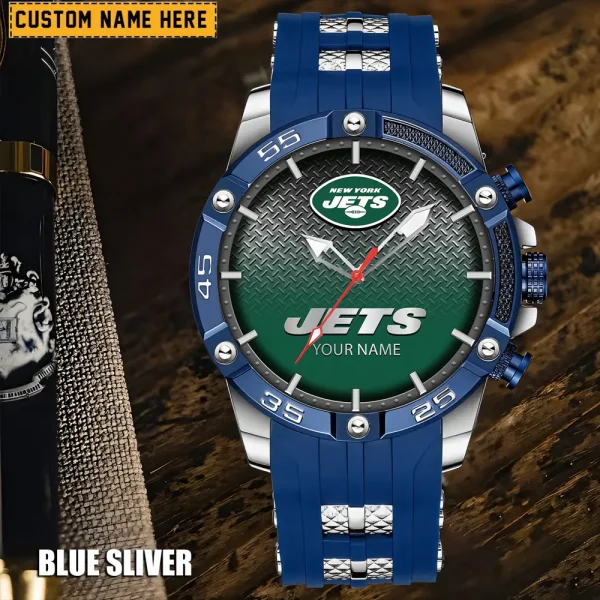 New York Jets Silicon Strap Fashion Wrist Watch Trending 2025 SPTSSFWW025 - Image 5