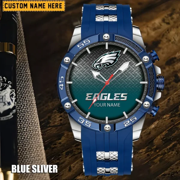 Philadelphia Eagles Silicon Strap Fashion Wrist Watch Trending 2025 SPTSSFWW026 - Image 6