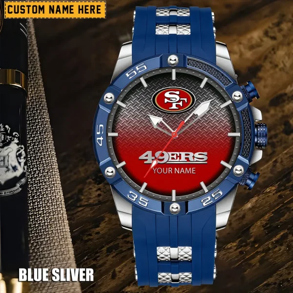San Francisco 49ers Silicon Strap Fashion Wrist Watch Trending 2025 SPTSSFWW028 - Image 5