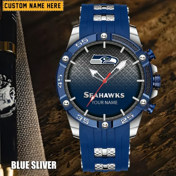 Seattle Seahawks Silicon Strap Fashion Wrist Watch Trending 2025 SPTSSFWW029